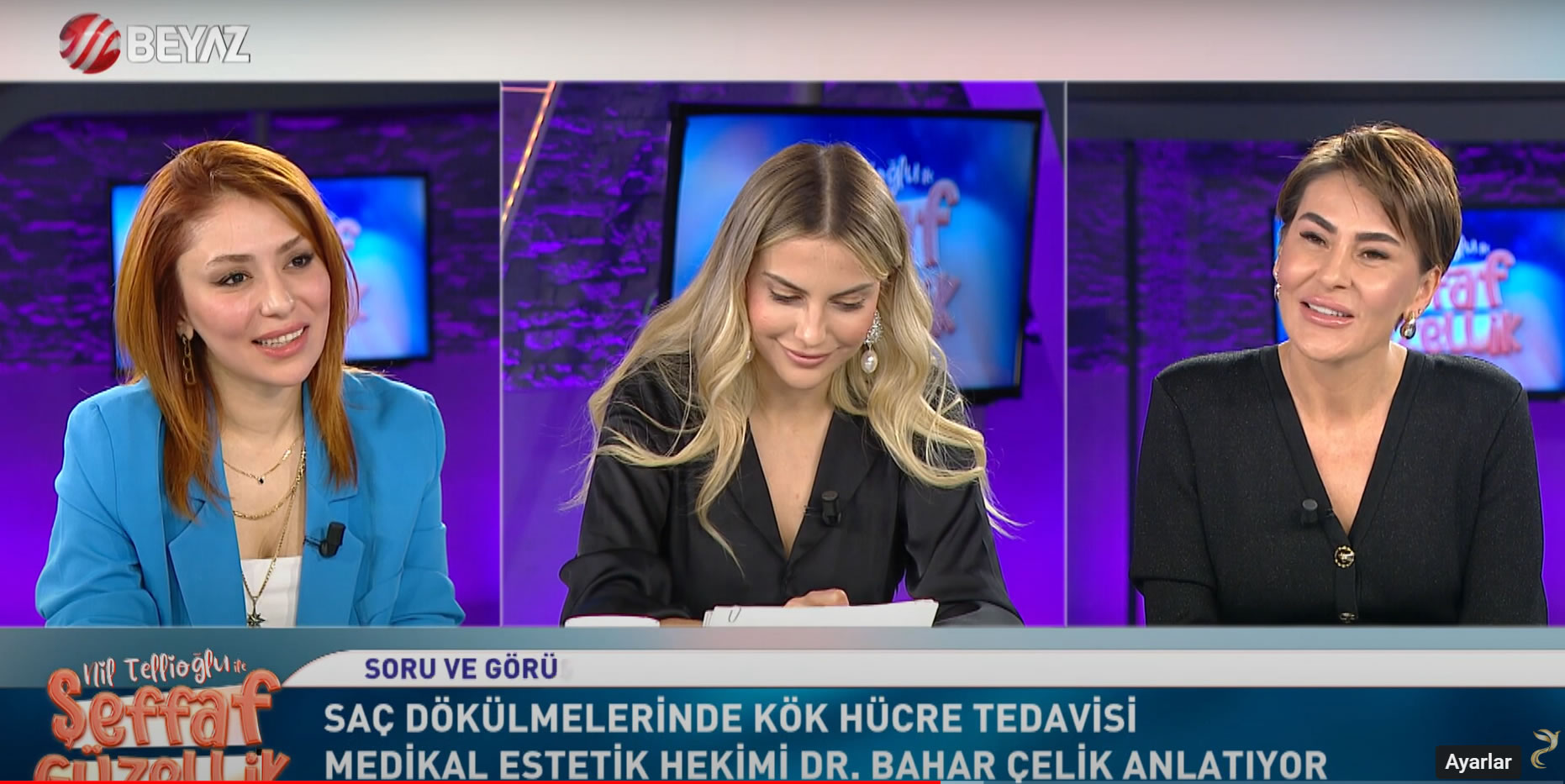 Beyaz Tv Şeffaf Güzellik Programın Konuğu Olduk